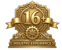 16+ Years of Industry 
Experience